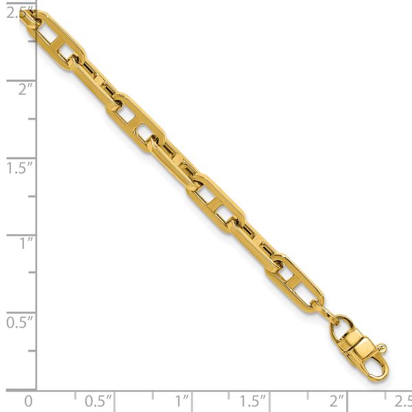 Leslie's 14K Polished Fancy Link Bracelet - Image 5