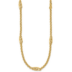 Leslie's 14K Polished Fancy Link Necklace - Image 2