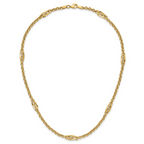 Leslie's 14K Polished Fancy Link Necklace - Image 4