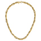 Leslie's 14K Polished Fancy Link Necklace - Image 4