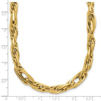 Leslie's 14K Polished Fancy Link Necklace - Image 5