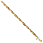 Leslie's 14K Polished Fancy Link Bracelet - Image 2