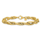 Leslie's 14K Polished Fancy Link Bracelet - Image 3