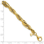 Leslie's 14K Polished Fancy Link Bracelet - Image 5