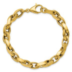 Leslie's 14K Polished Fancy Twisted Link Bracelet - Image 4