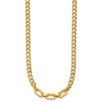 Leslie's 14K Polished Fancy Link Necklace - Image 2