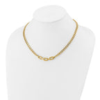 Leslie's 14K Polished Fancy Link Necklace - Image 3