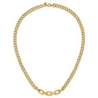 Leslie's 14K Polished Fancy Link Necklace - Image 4
