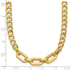 Leslie's 14K Polished Fancy Link Necklace - Image 5