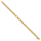 Leslie's 14K Polished Fancy Link Bracelet - Image 2