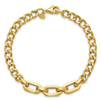 Leslie's 14K Polished Fancy Link Bracelet - Image 4