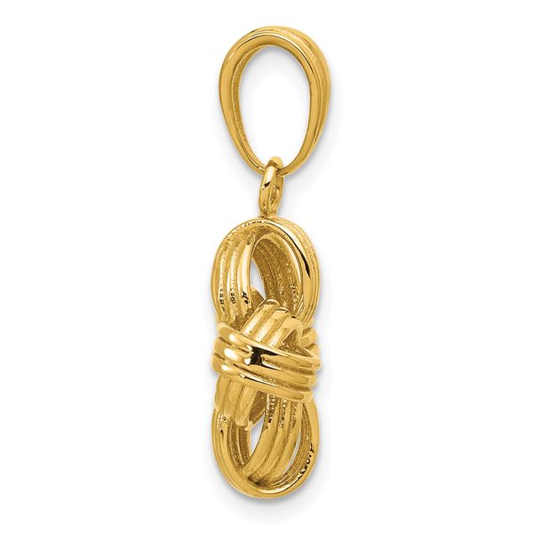 Leslie's 14K Polished Fancy Pendant - Image 2