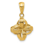 Leslie's 14K Polished Fancy Pendant - Image 3