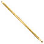 Leslie's 14K Polished Fancy Geometric Link Bracelet - Image 2