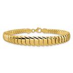 Leslie's 14K Polished Fancy Graduated Bracelet - Image 3