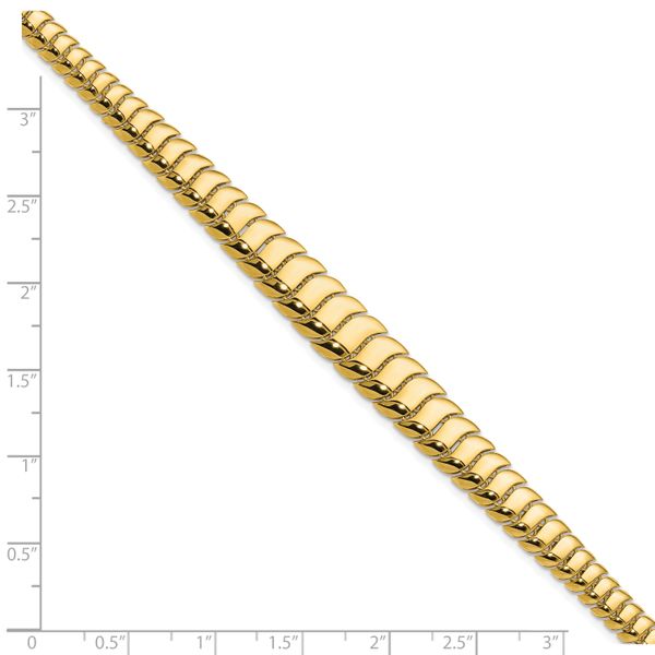 Leslie's 14K Polished Fancy Graduated Bracelet - Image 5