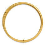Leslie's 14K Polished and Twisted 7-Layer Slip-on Bangle - Image 2