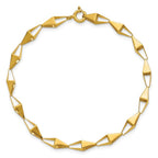 Leslie's 14K Polished Geometric Link Bracelet - Image 4