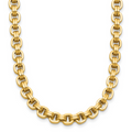 Leslie's 14K Polished Fancy Link Necklace