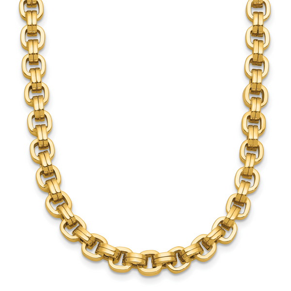 Leslie's 14K Polished Fancy Link Necklace
