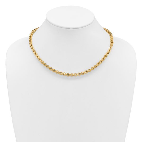 Leslie's 14K Polished Fancy Link Necklace - Image 3