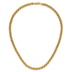 Leslie's 14K Polished Fancy Link Necklace - Image 4