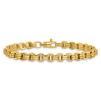 Leslie's 14K Polished Fancy Link Bracelet - Image 3