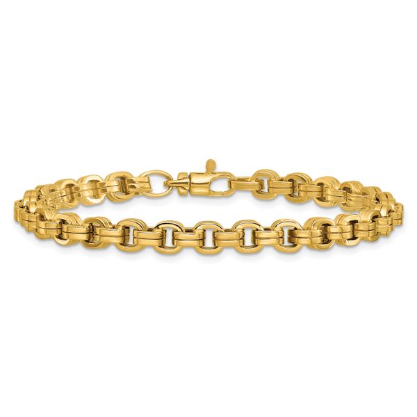 Leslie's 14K Polished Fancy Link Bracelet - Image 3