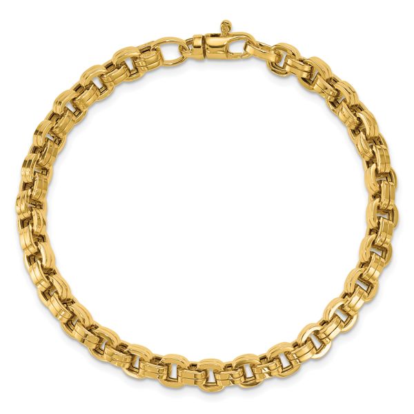 Leslie's 14K Polished Fancy Link Bracelet - Image 4