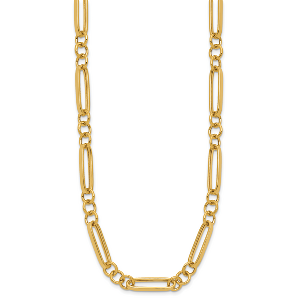 Leslie's 14K Polished Fancy Link Necklace - Image 2