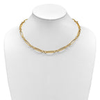 Leslie's 14K Polished Fancy Link Necklace - Image 3