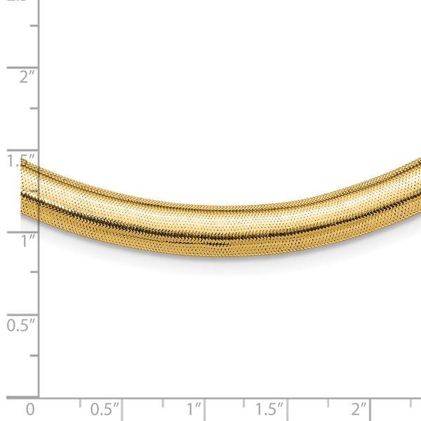 Leslie's 14K Polished Graduated Stretch Necklace - Image 4