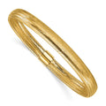 Leslie's 14K Polished Stretch Slip on Bracelet