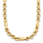 Leslie's 14K Polished Fancy Link Necklace