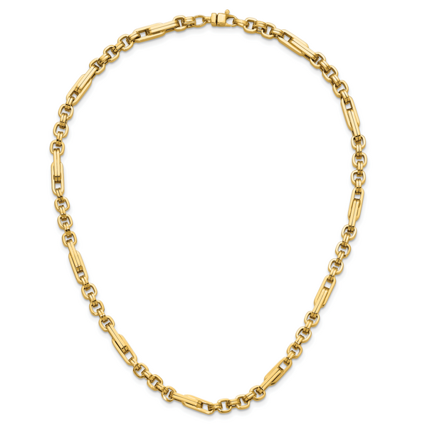 Leslie's 14K Polished Fancy Link Necklace - Image 4