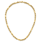 Leslie's 14K Polished Fancy Link Necklace - Image 4