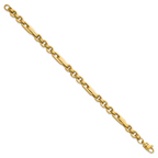 Leslie's 14K Polished Fancy Link Bracelet - Image 2