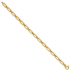 Leslie's 14K Polished Fancy Link Bracelet - Image 2