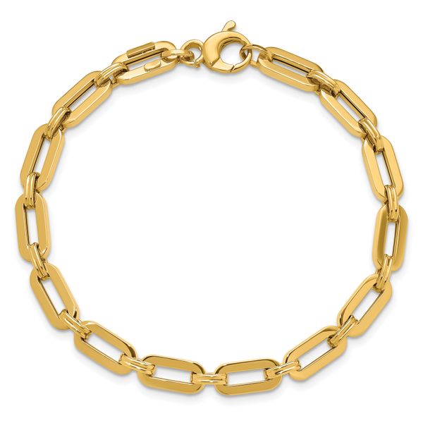 Leslie's 14K Polished Fancy Link Bracelet - Image 4