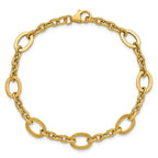 Leslie's 14K Polished Fancy Link Bracelet - Image 4