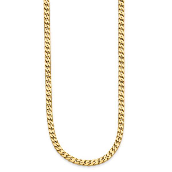 Leslie's 14K Polished Fancy Curb Link Necklace - Image 2