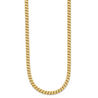 Leslie's 14K Polished Fancy Curb Link Necklace - Image 2
