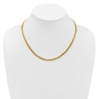 Leslie's 14K Polished Fancy Curb Link Necklace - Image 3