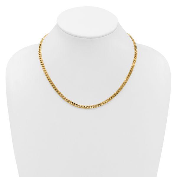 Leslie's 14K Polished Fancy Curb Link Necklace - Image 3