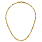 Leslie's 14K Polished Fancy Curb Link Necklace - Image 4