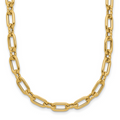 Leslie's 14K Polished and Twisted Fancy Toggle Necklace