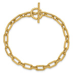 Leslie's 14K Polished and Twisted Fancy Toggle Bracelet - Image 4