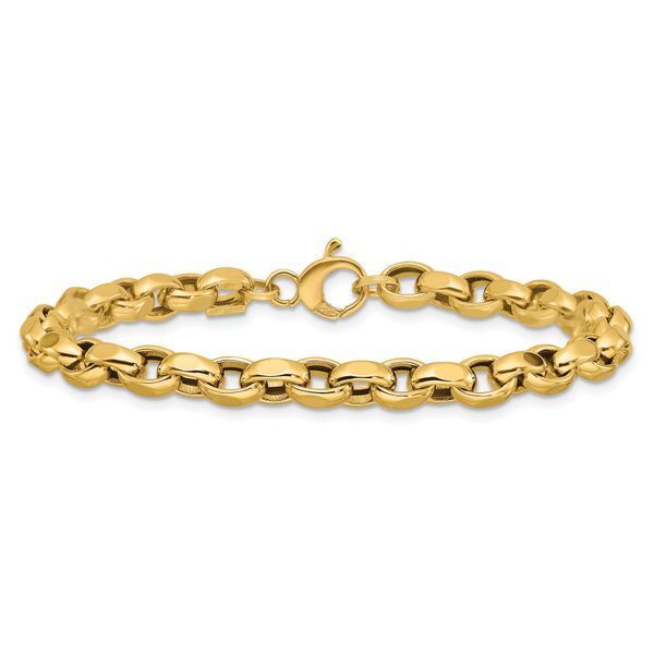 Leslie's 14K Polished Fancy Link Bracelet - Image 3