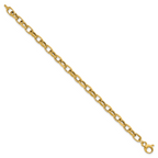 Leslie's 14K Polished Fancy Link Bracelet - Image 2