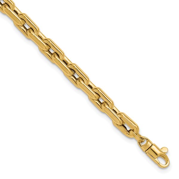 Leslie's 14K Polished Fancy Link Bracelet